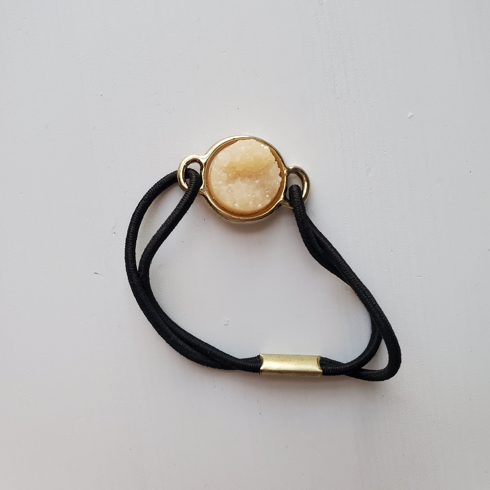Crystal hair tie